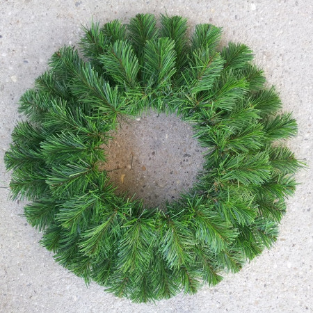 044. Veniec na plaste 30 prázdna, D-52cm