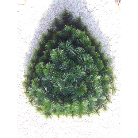 089. Srdce malé plast borovica, V-80cm