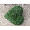 093. Srdce stredné drôt, Š-55cm,V-58cm