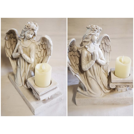 Anjel klačiaci s Led sviečkou / 818111