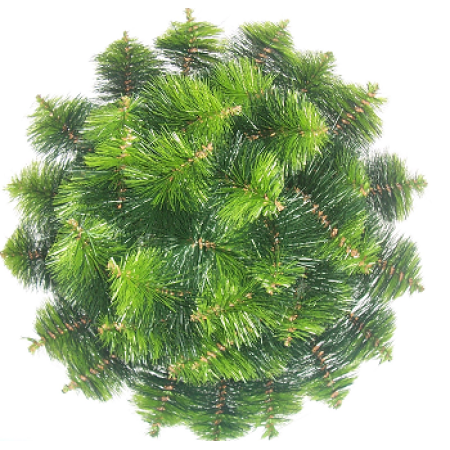 010. Veniec Borovica Plná 35, slamenný základ D-67cm