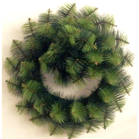 016. Veniec borovica 50 hlava, slamenný základ D-80cm