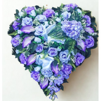 10097. Srdce borovica velké drôt zdobené