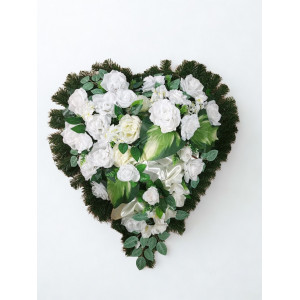 10105. Srdce veľké s krajom zdobené