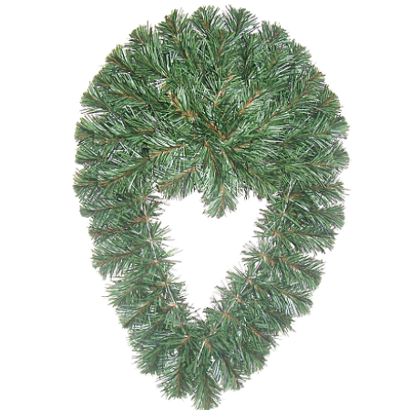 076. Slza prázdna malá,V-67cm