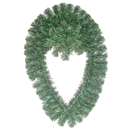 077. Slza prázdna veľká, V-90cm