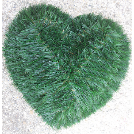 094. Srdce veľké drôt, V-65cm, Š-68cm