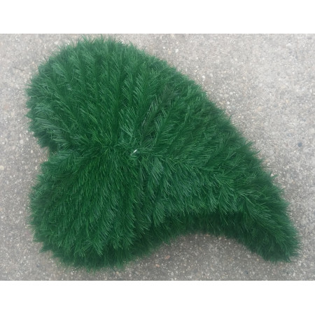 102. Srdce krivé malé drôt, 46cm x 52cm