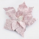 Vianočný kvet Pink na štipci / 174101