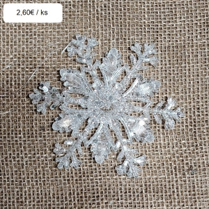 Vianočná ozdoba Vločka / 213076