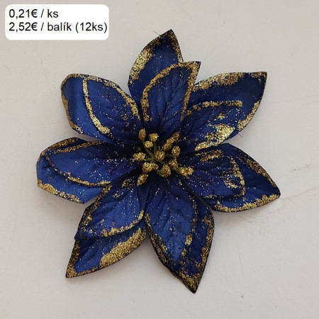 Vianočná ruža satén / 2416