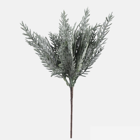 Halúzka zasnežená s brokátom / 833001