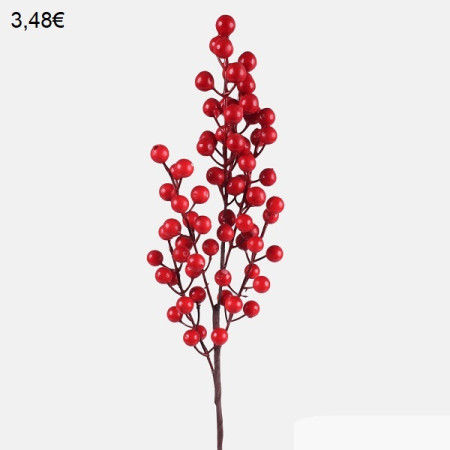 Halúzka s bobuľami Red / 849001